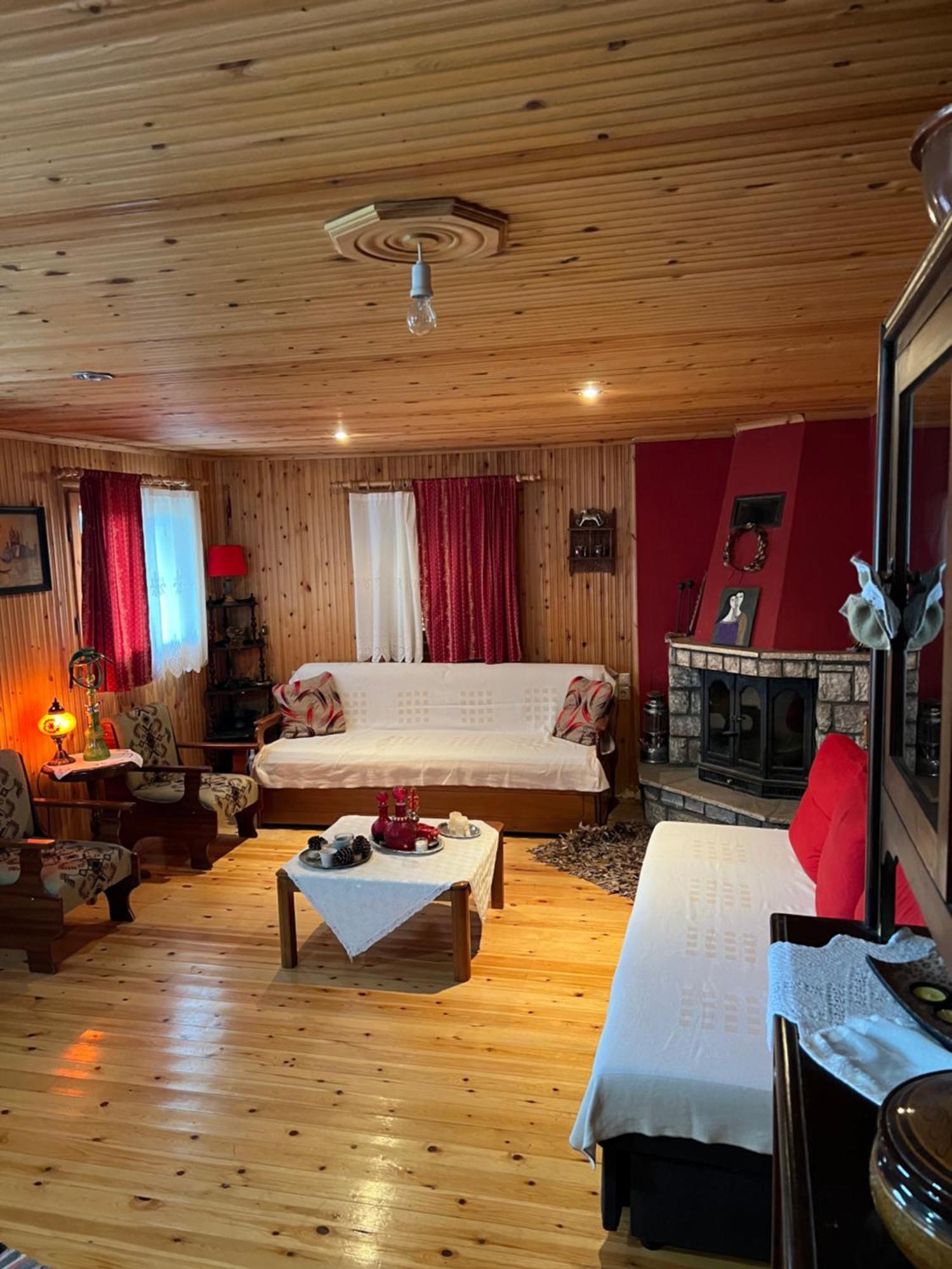 Traditional Wooden Apartment Koutsodímos Buitenkant foto